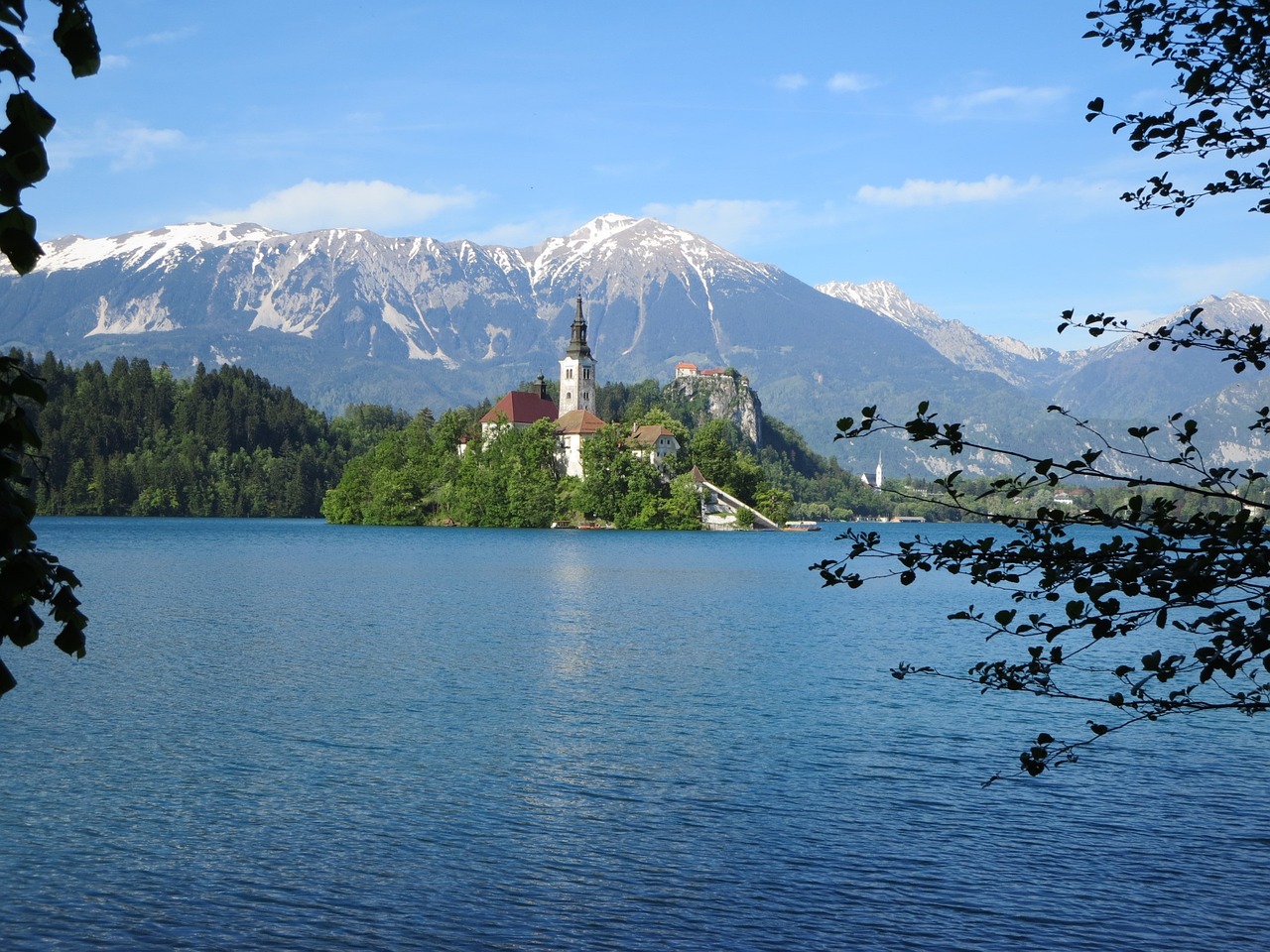 bled, slovenia summer holidays, lake